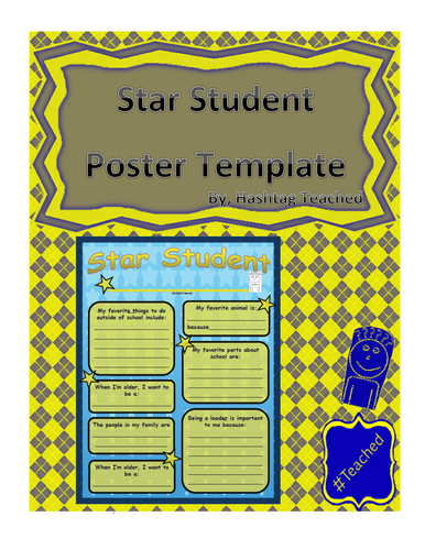 star student poster