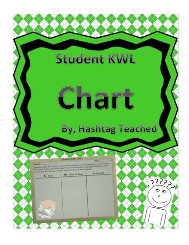 Student KWL Chart Template