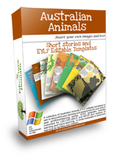 Australian Animals, Activites and Short Stories