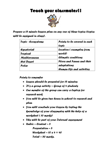 Ecosystems | Teaching Resources