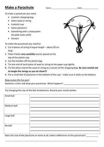 worksheets elementary idioms RaewynHill Resources Make by Teaching parachute a worksheet worksheets elementary idioms RaewynHill Resources Make by Teaching parachute a worksheet