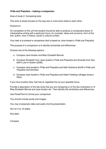 Pride and Prejudice - adaptations