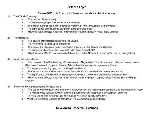 Source Evaluation PowerPoint and research booklet
