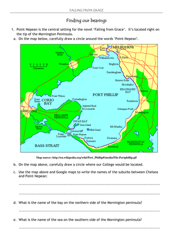 Falling From Grace - pre-reading activity