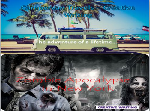 Creative Writing Double Pack - Campervan Travels and Zombie Apocalypse in New York
