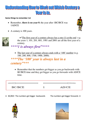 Tips and Rules for Calculating Time in History