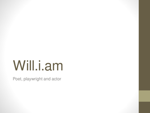 Who was William Shakespeare?