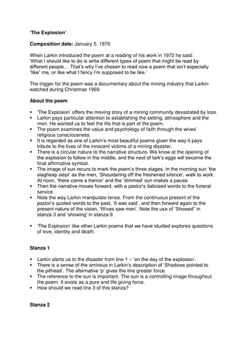 Philip Larkin's poetry