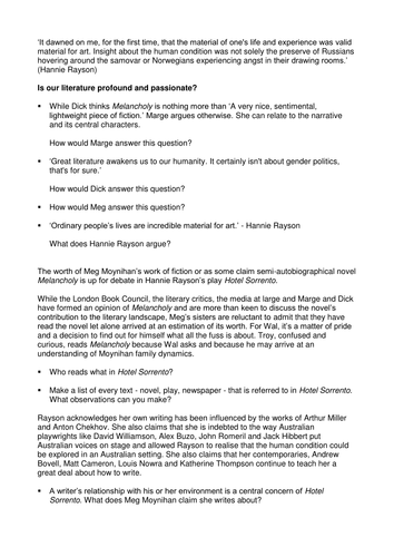 Hotel Sorrento - Hannie Rayson