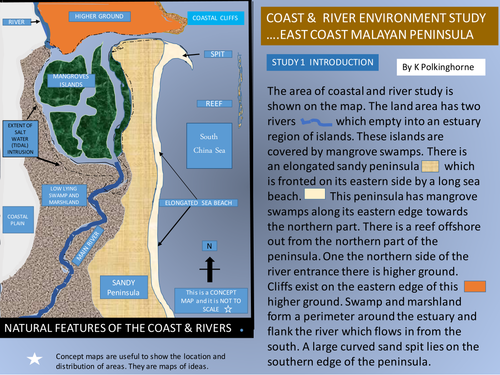 Coastal and inland water study- East Coast Malayan Peninsula