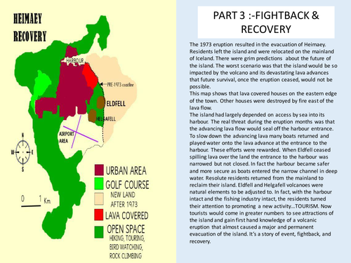 Heimaey Recovery after the 1973 eruption