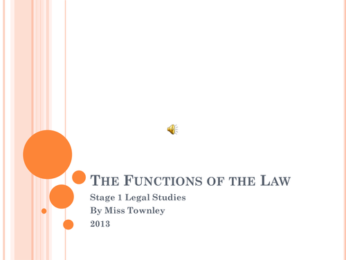 The Function of Law