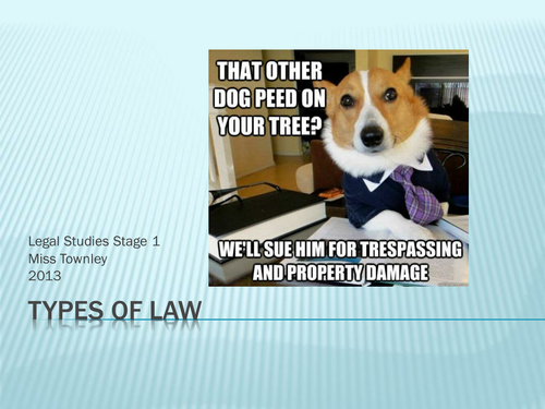 Types of Law