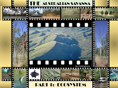 THE AUSTRALIAN SAVANNA LANDS - PART 1  -ECOSYSTEM