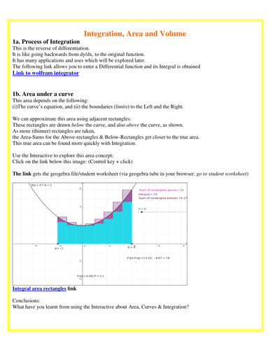 Applications of Integral Calculus