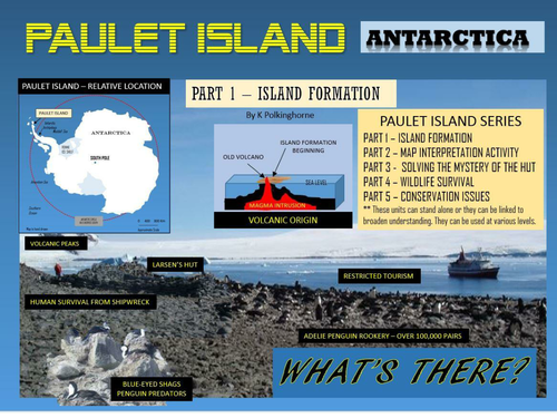 PAULET ISLAND PART 1 - ANTARCTIC ISLAND FORMATION (VOLCANIC)