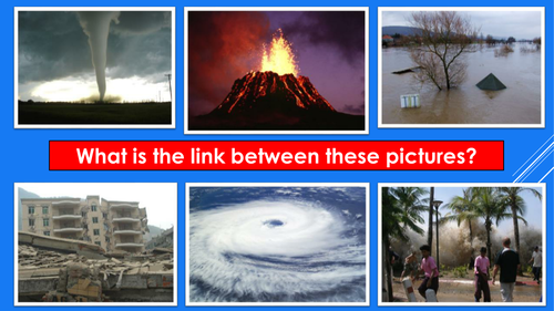 Natural Hazards - lesson 1 new AQA spec Sept 2016