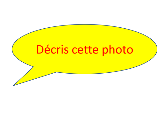 New spec EDUQAS GCSE French photo card display