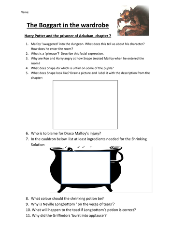 Year 7 Prehension Worksheet By Aerparker