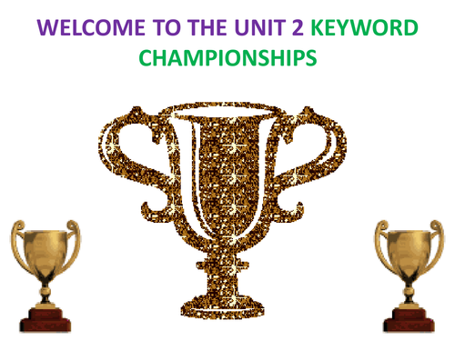 GCSE Business Studies - Unit 2: Growing as a Business - Keyword Championships - Fun Revision Game