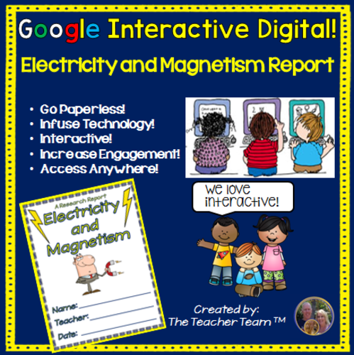 Google Drive Electricity and Magnetism Report for Google Classroom