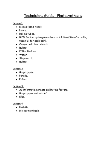 AQA GCSE Biology (New For 2016) - Photosynthesis