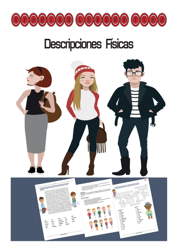 Spanish Lesson Plan: Descripciones Fisicas