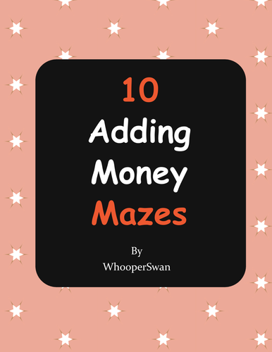 Adding Money Maze