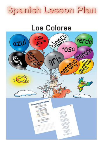 Spanish Lesson Plan: Los Colores