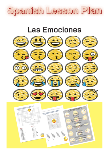 Spanish Lesson Plan: Feelings & Emotions by giomanuel - Teaching ...