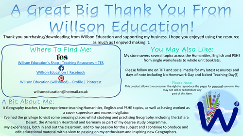 England - Unit Of  Work