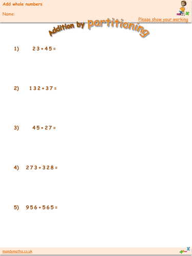 22 Four Rules Worksheets  - Addition, Subtraction, Multiplication, Division -  E3 L1