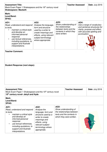 Assessment Feedback Sheet