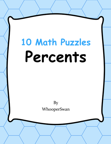 Percents Puzzles