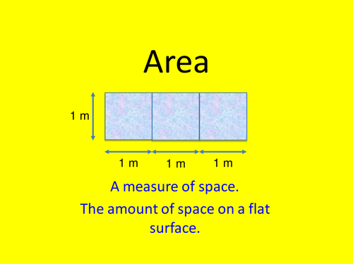 Maths KS2 Year 4 Area by counting squares. Engaging activities for area of rectilinear shapes