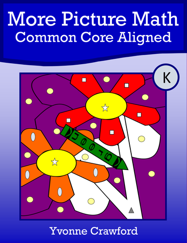 Color by Number #2 (kindergarten) Color by Number, Adding, Subtraction & Shapes