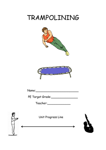 Trampolining Unit Workbook (Key Stage 3)