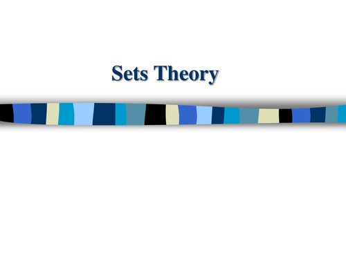 Introduction to set theory, Basic concepts