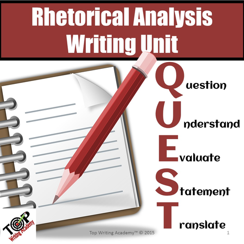 Rhetorical Analysis Essay Writing Unit: MLK I Have a Dream