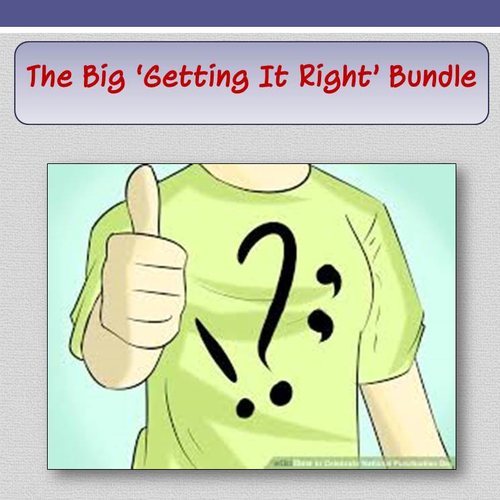 The Big 'Getting It Right' Bundle