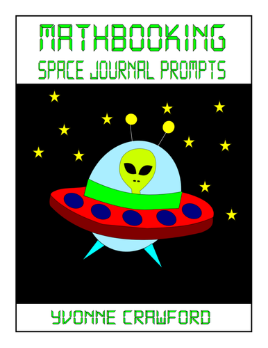 Math Journal Prompts in Outer Space (1st and 2nd grade)