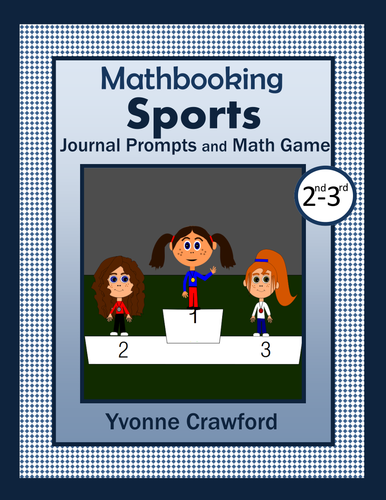 Math Journal Prompts Sports (2nd & 3rd grade)