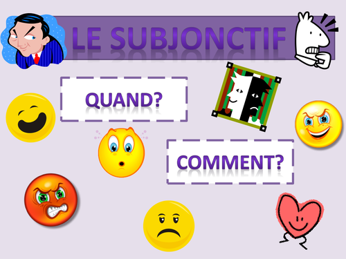 Le subjonctif en français / The subjunctive in French / (New AQA / AS / A Level Grammar / 2016)