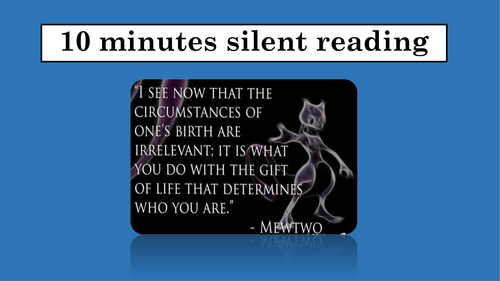 Pokemon GO Lesson: English AQA Paper 1