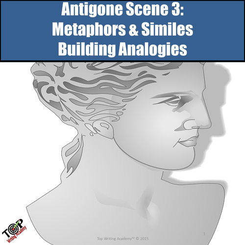 Antigone Scene 3 Tone Hubris Similes Analogies