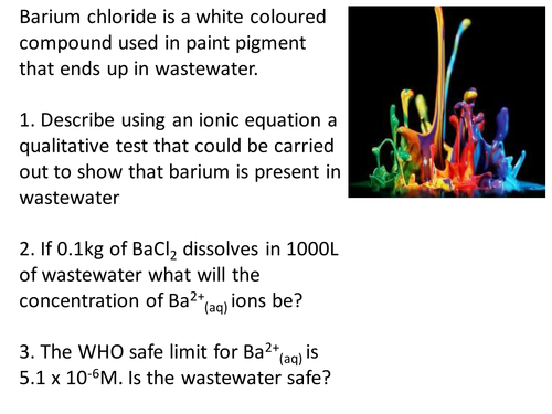 Advanced titrations lesson - AS Chemistry