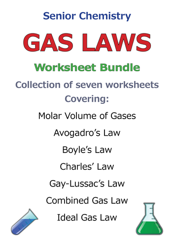 Gas Laws DISCOUNT BUNDLE SAVE 40%