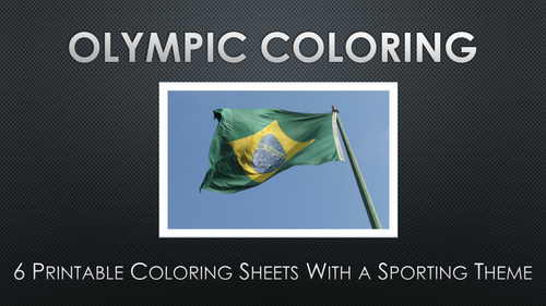 Olympic Games Coloring Images