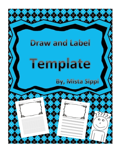 Draw and Label Table Scene (Building Early Vocabulary)