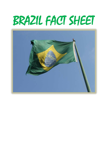 Rio Olympics. Brazil Fact Sheet